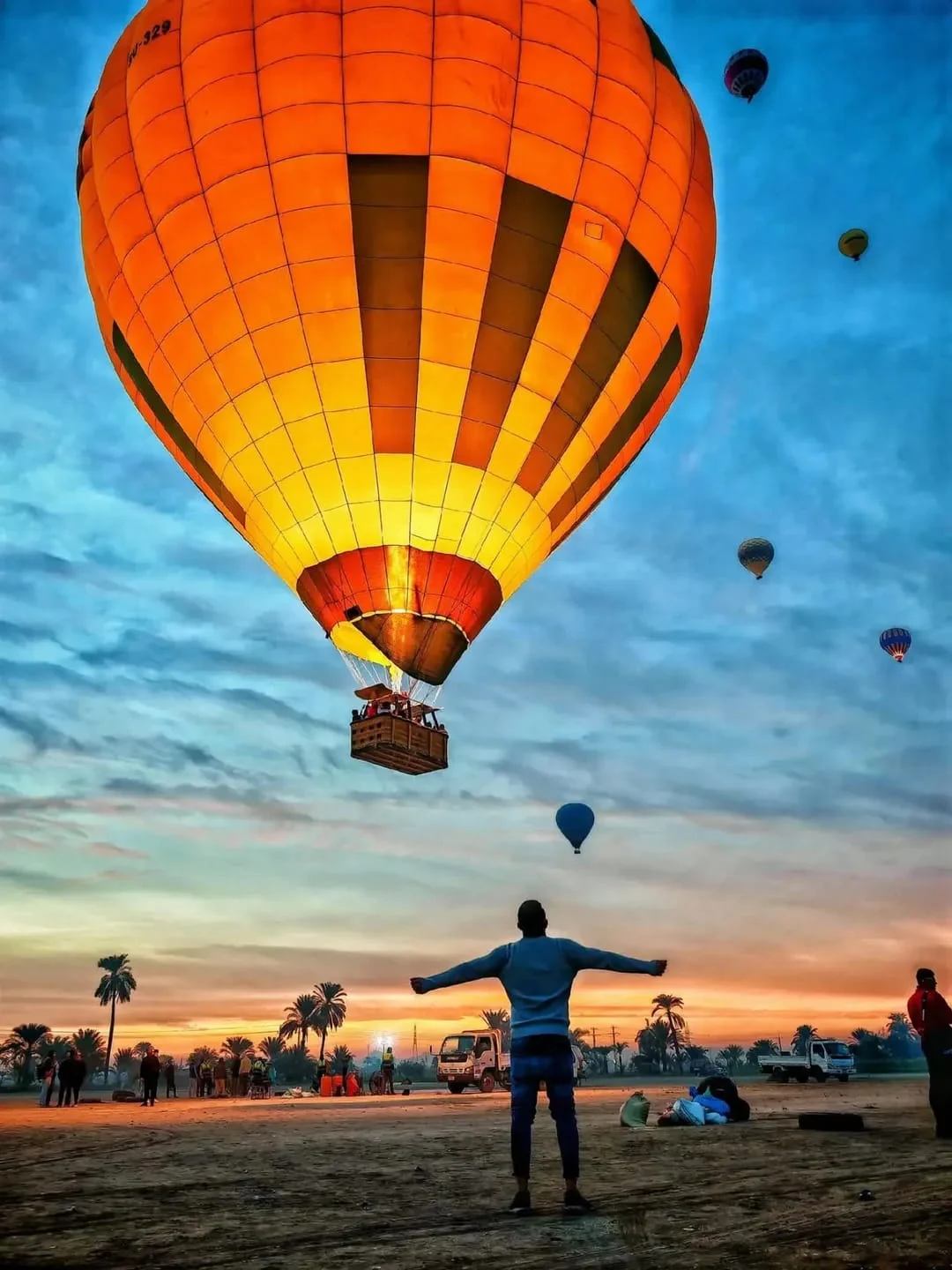 Sunrise Hot Air Balloon – Hurghada → Luxor
