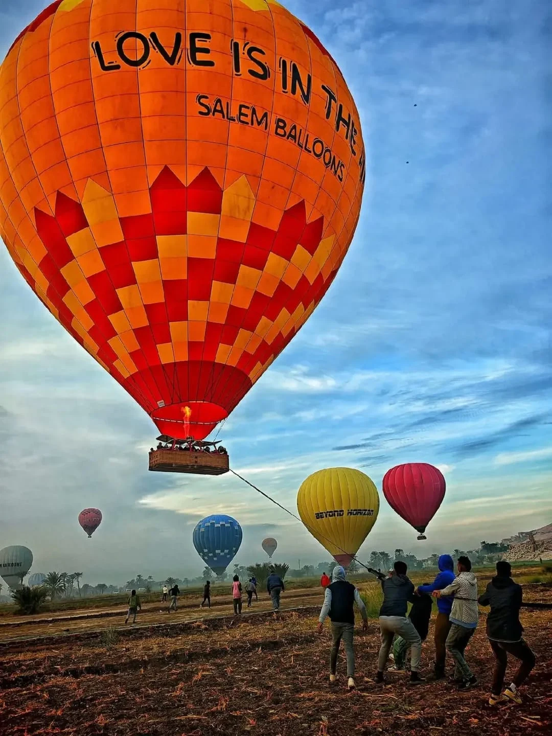 Sunrise Hot Air Balloon – Hurghada → Luxor